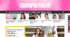 Desktop Screenshot of cosmopolitan.hu