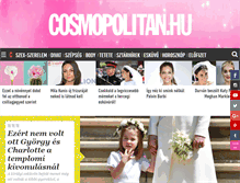 Tablet Screenshot of cosmopolitan.hu